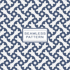 Seamless pattern with abstract shape and simple geometric concept. Endless pattern on background, vector illustration