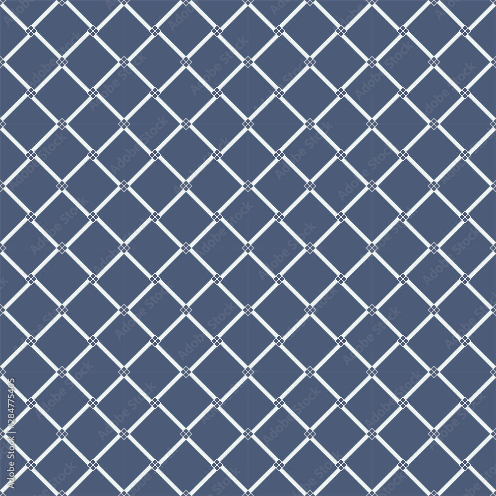 Poster vector seamless pattern and modern stylish texture. repeating geometric grid background with linear 