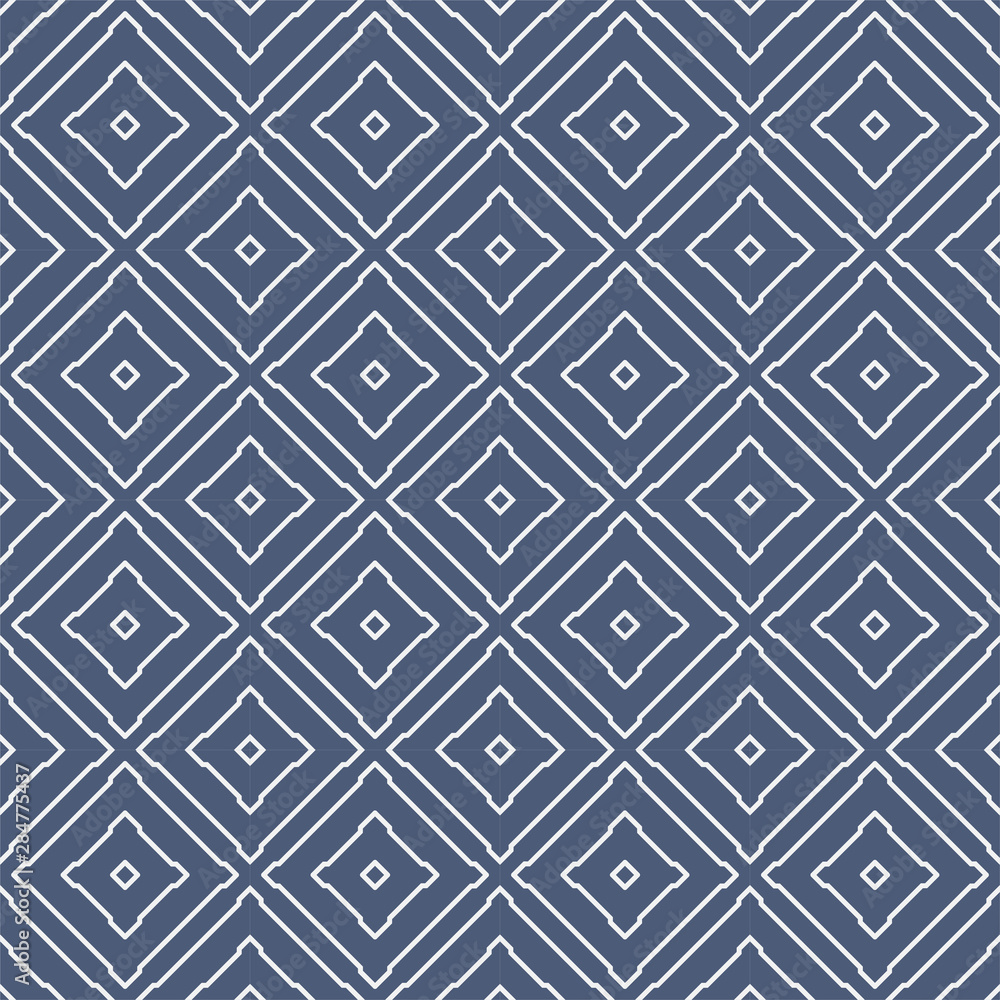 Poster vector seamless pattern and modern stylish texture. repeating linear grid with line and small square