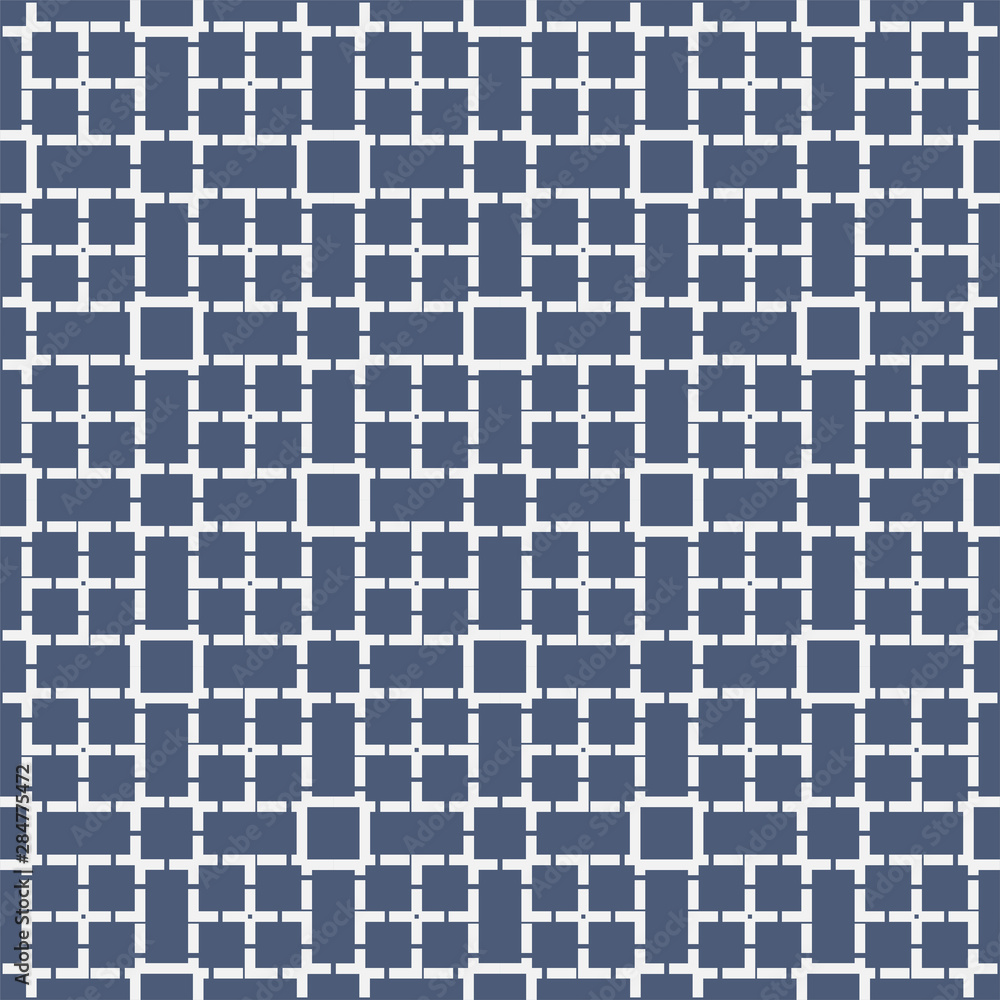 Poster vector seamless pattern and modern stylish texture. repeating abstract geometric tiles with line and