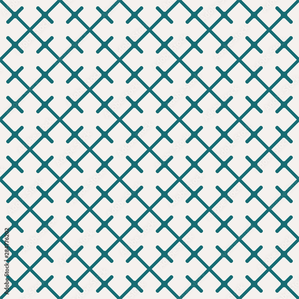 Poster vector seamless pattern and modern stylish texture. repeating abstract geometric linear with square 