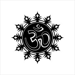 Aum (Om) The Holy Motif Design