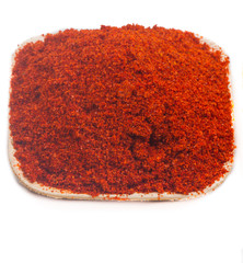Image of spices isolated close up.