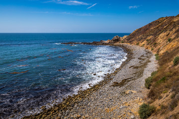 Fototapeta na wymiar Rugged Southern California Coastline