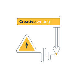 Creative writing and storytelling, education concept