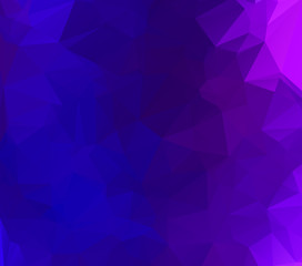 Obraz premium Abstract multicolor purple and blue background. Vector polygonal design illustrator