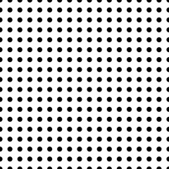 Seamless dotted or circles pattern. Vector geometric background template for web or print. Symmetric geometric texture.