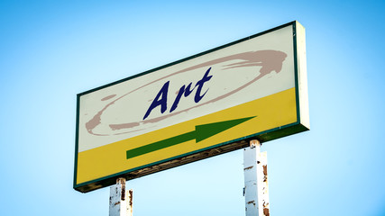 Street Sign to Art