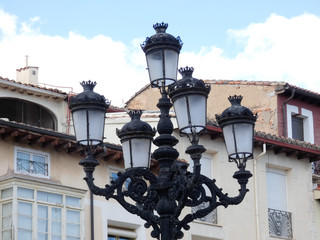 Ciudad de Logroño, La Rioja, España, detalles de la ciudad.