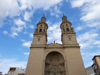 Catedral Barroca de la ciudad de Logroño, La rioja, España