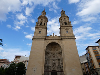 Catedral Barroca de la ciudad de Logroño, La rioja, España