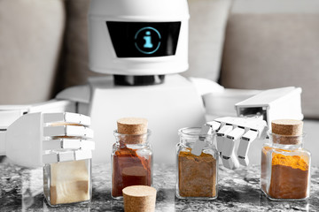 robot is learning to taste different flavours like spices