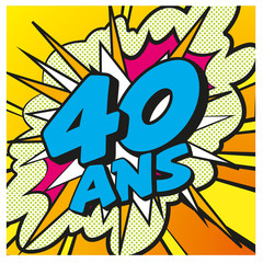cartes anniversaire 40 ans 6