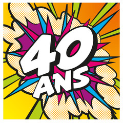 cartes anniversaire 40 ans 5