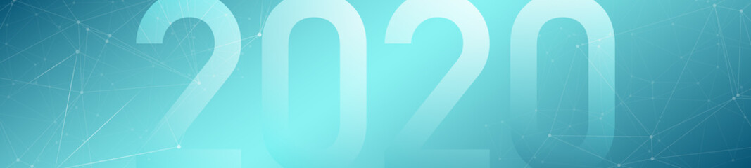 Layout for 2020 new year illustration