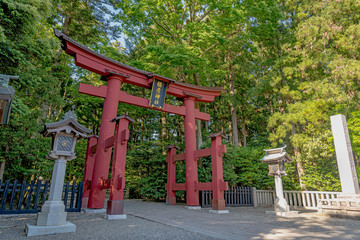 新潟 弥彦神社 一の鳥居