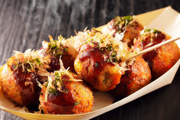 たこ焼き　Japanese food Takoyaki
