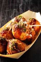 たこ焼き　Japanese food Takoyaki