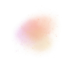 Hand painted with brush water color light pink, watercolor background.