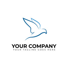 Bird Logo Company. Bird Vector Logo