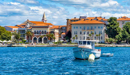 Hafen und Altstadt Porec, Istrien, Kroatien