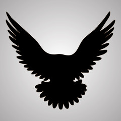 Bird Silhouette. Vector