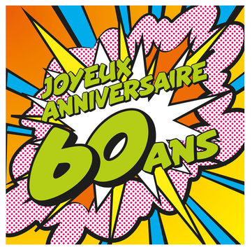 4 Best 60 Ans Anniversaire Images Stock Photos Vectors Adobe Stock