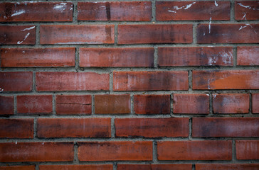 Brick wall texture. Background image of masonry