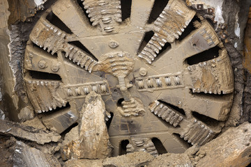 Tunnel Boring Machine front element