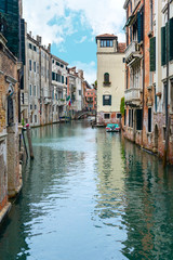 Fototapeta na wymiar Venice picturesque canal