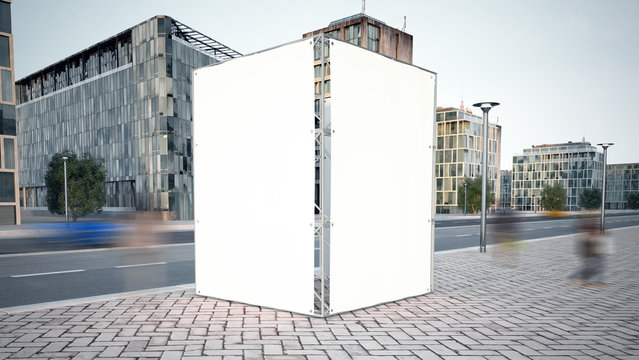 fabric mockup advertising