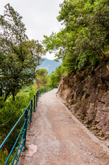 Meran, Tappeinerweg, Panoramaweg, Spazierweg, Dorf Tirol, Vinschgau, Sommer, Südtirol, Italien