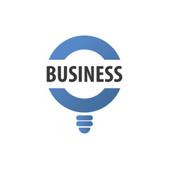 light bulb line vector logo template art eco energy power electricity idea concept