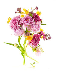 Bouquet of beautiful colorful flowers.