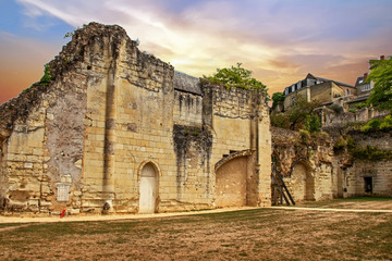 Montreuil-Bellay. Le prieuré des Nobis. Maine-et-Loire. Pays de Loire	