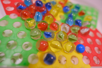 Colorful Marble game Chinese checkers Diamond game