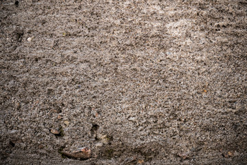The texture of concrete