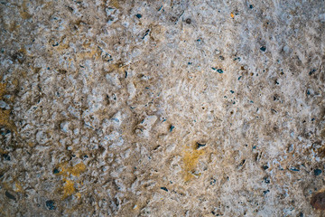 The texture of concrete