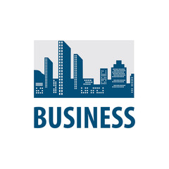 Vector design logos for construction and apartments, business brand companies and bureau architects, Art Line.