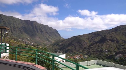 Trip through La gomera island in Spain in 4k slow motion 60fps