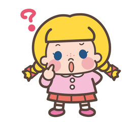 外国人　疑問　女の子