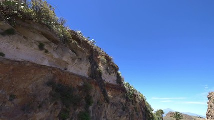 Trip through La gomera island in Spain in 4k slow motion 60fps