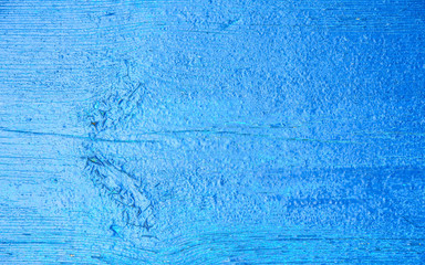 Blue painted wooden texture. Vintage background.