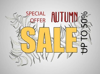 Discount, sale, season sales. Shopping, offer, discount background. Design template for marketing design.