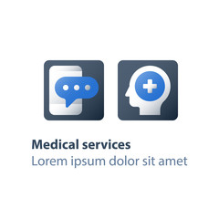 Psychologist hot line call, medical consultation, hospital help desk, anonymous phone call