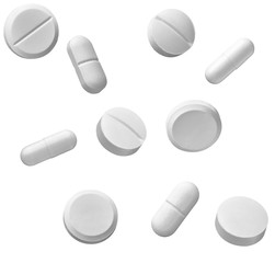 white pill medical drug medication