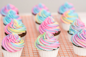 Unicorn cupcakes