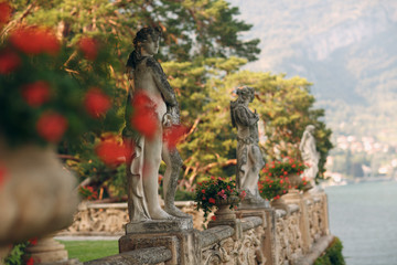 Villa Balbianello park and house, Lake Como, Italy