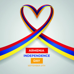 Happy Republic of Armenia Independence Day Vector Design Template Illustration