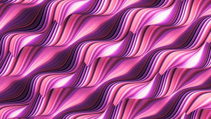 Line background. 3d illustration, 3d rendering.